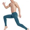 Willit Men's Active Yoga Leggings Pants Dance Running Tights