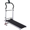 Folding Mechanical Treadmill Shock-Absorbing,with LCD Display