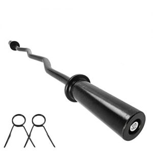 47in Curl Bar, Bending Weight Strength Training Home Fitness Equipment