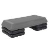 HomGarden 28.15" Adjustable Workout Aerobic Stepper in Fitness