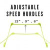 Pro Footwork Agility Ladder and Hurdle Training Set