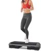 ZenStyle 43" Aerobic Stepper with Adjustable Risers
