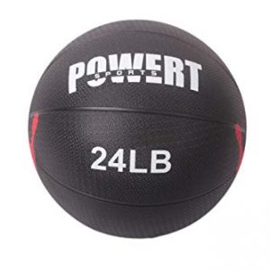 POWERT Weighted Medicine Ball Wall Ball for Core Muscle Workout