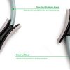 Mind Reader PILRING-Gry Yoga/Pilates Ring Unbreakable Strength