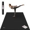 CAMBIVO Large Yoga Mat, Wide Exercise Mat 6'x 4' x 8 mm