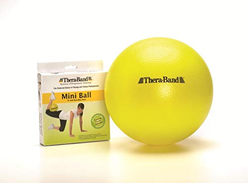 TheraBand - Mini Ball, Small Exercise Ball for Yoga