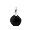 CAP Barbell Coated Kettlebell with Chrome Handle