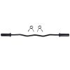 47in Curl Bar, Bending Weight Strength Training Home Fitness Equipment