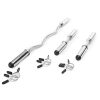 Marcy Olympic Hollow Bar Kit Chrome Curl Bar Dumbbell Handles