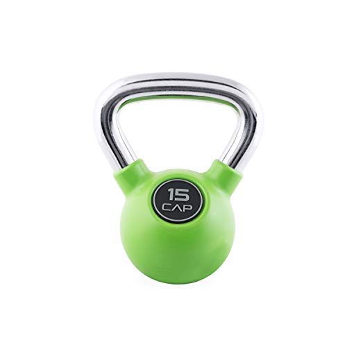CAP Barbell Colored Rubber Coated Kettlebell