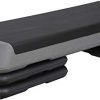 HOMGARDEN Adjustable Fitness Step Platform 43" Gym Aerobic