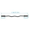 47in Curl Bar, Bending Weight Strength Training Home Fitness Equipment