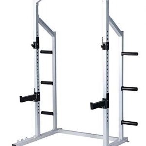 BuyHive Power Rack Exercise Squat Stand Weight Lifting Workout Station