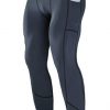 SILKWORLD Men's Long Johns Underwear Thermal TightsCompression Pants