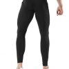 SILKWORLD Men's Compression Pants Pockets
