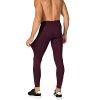LITIAN Running Tights with Pockets,Mens Compression Pants