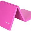 Tri-Fold Folding Exercise Mat with Carrying Handles