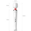 Cordless Personal Wand Electric Massager with 10 Powerful Magic Vibrations