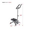 Sunny Health & Fitness Twist Stepper Step Machine with Handle Bar