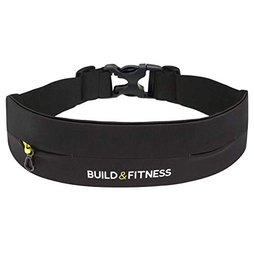 Running Belt, Fully Adjustable Fastener, Fitness Waist Belt