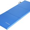 Folding Exercise Mat with Carrying Handles Gym