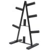 AT-X 2 inch Weight Plate Tree, Weight Plate Rack for Bumper Plates