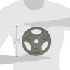 CAP Barbell Standard 1-Inch Grip Weight Plates, Single