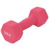 10 lb Dumbbells Hand Weights Set of 2 - Vinyl Coated Exercise
