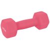 10 lb Dumbbells Hand Weights Set of 2 - Vinyl Coated Exercise