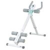 LeikeFitness Height Adjustable Ab Trainer Abdominal Workout Machine