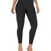 ODODOS Women's Cross Waist 7/8 Yoga Leggings with Inner Pocket