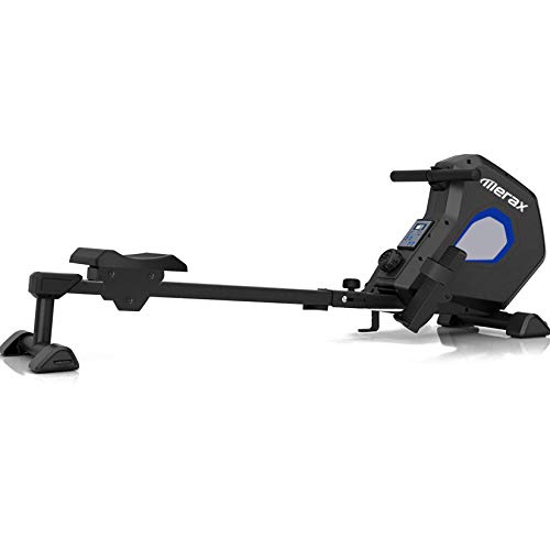 Merax Magnetic Rowing Machine Foldable Exercise Adjustable Resistance