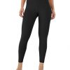 ODODOS Women's Cross Waist 7/8 Yoga Leggings with Inner Pocket