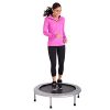 36-Inch Folding Trampoline Quiet and Safe Bounce
