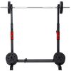 DOYCE Squat Rack Barbell Rack 550LBS Max Load Dip Station