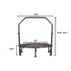 Kicode 40" Foldable Mini Trampoline, Fitness Rebounder