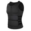 Amagogo Mens Neoprene Sauna Waist Cincher Slimmer Trainer