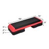 Goplus 43'' Adjustable Fitness Aerobic Step Stepper Platform