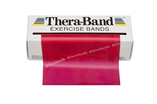 TheraBand Resistance Bands, 6 Yard Roll Professional Latex Elastic Band