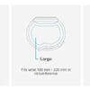 Fitbit Charge 3 SE Fitness Activity Tracker Graphite/White Silicone