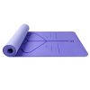 PowerLife Yoga Mat Extra Thick 6mm Non Slip Exercise Fitness