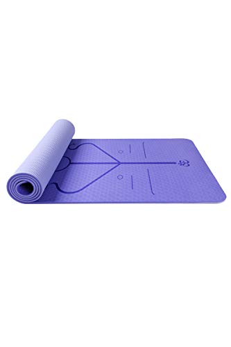 PowerLife Yoga Mat Extra Thick 6mm Non Slip Exercise Fitness