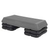 HomGarden 28.15" Adjustable Workout Aerobic Stepper in Fitness