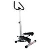 Sunny Health & Fitness Twist Stepper Step Machine with Handle Bar