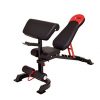 Adjustable Weight Bench W/Preacher Curl All-in-One