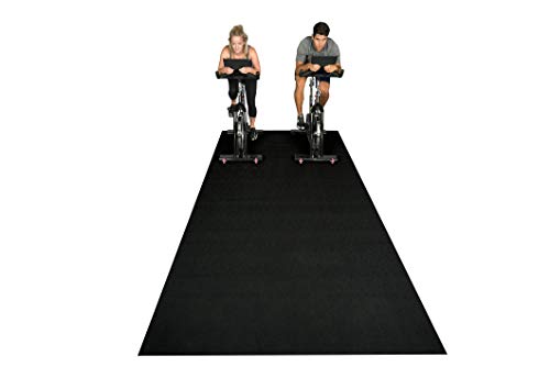 Large Fitness Equipment Mat Fits Several Fitness Machines -Ellipticals, Treadmills