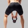 SILKWORLD Men's Compression Shorts Pockets Sports Running Tight