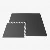 Exercise Floor Mat with EVA Foam, Interlocking Tiles