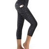 Yoga Pants High Waist Leggings with Pockets Tummy Control