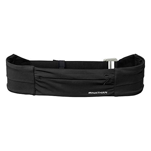 Nathan Zipster Fit Running Belt. Adjustable, Bounce Free Waist Pack.
